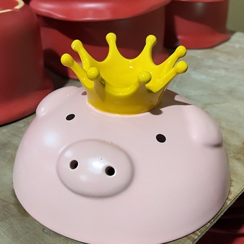 微瑕，不能明火，口径17粉煮盖