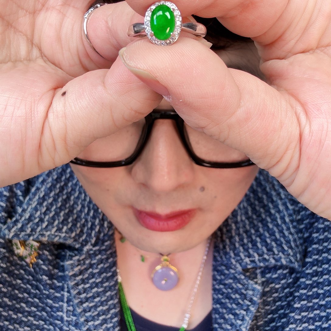 翡翠颈饰未镶嵌一个