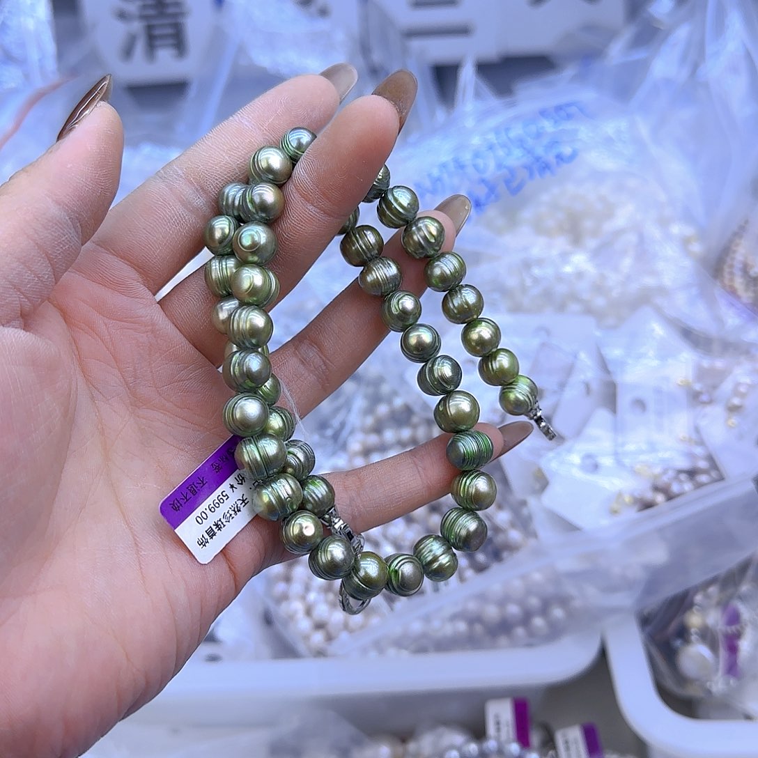 未镶嵌项链定制790淡水珍珠日*