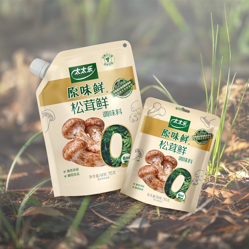 太太乐松茸鲜加嘴装真松茸调味料提鲜防潮控量0添加松茸鲜商品图