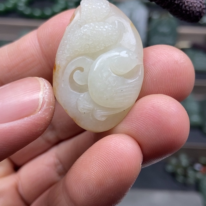 和田玉颈饰未镶嵌