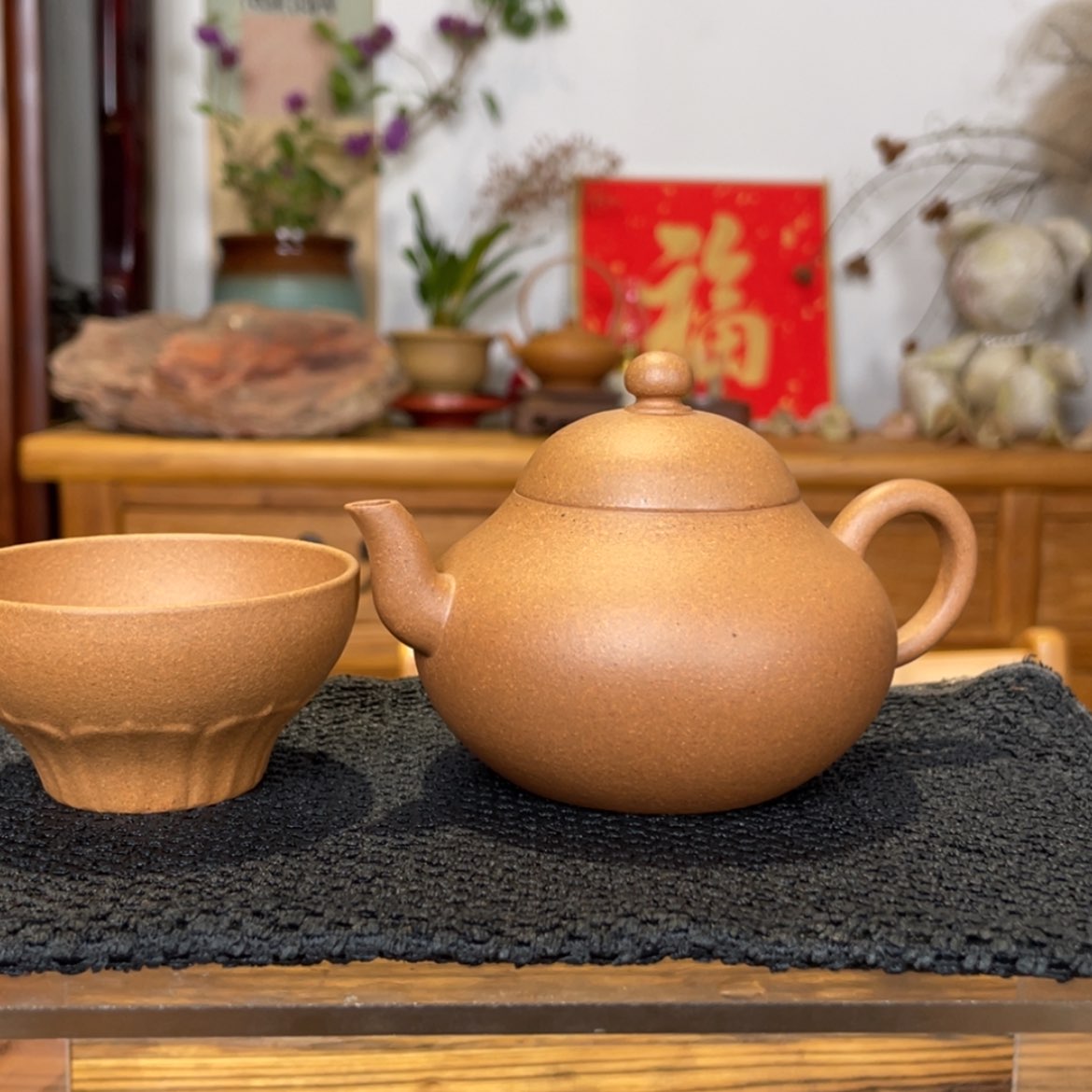 【闪购商品】紫砂茶壶薛**用香梨壶 老段泥