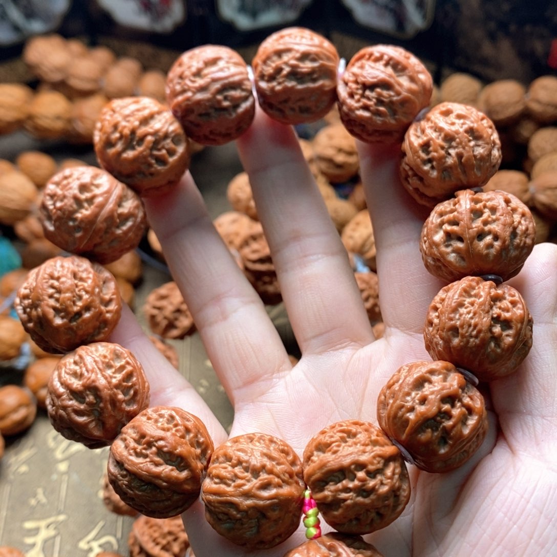 文玩核桃手串顺*文玩核桃手持