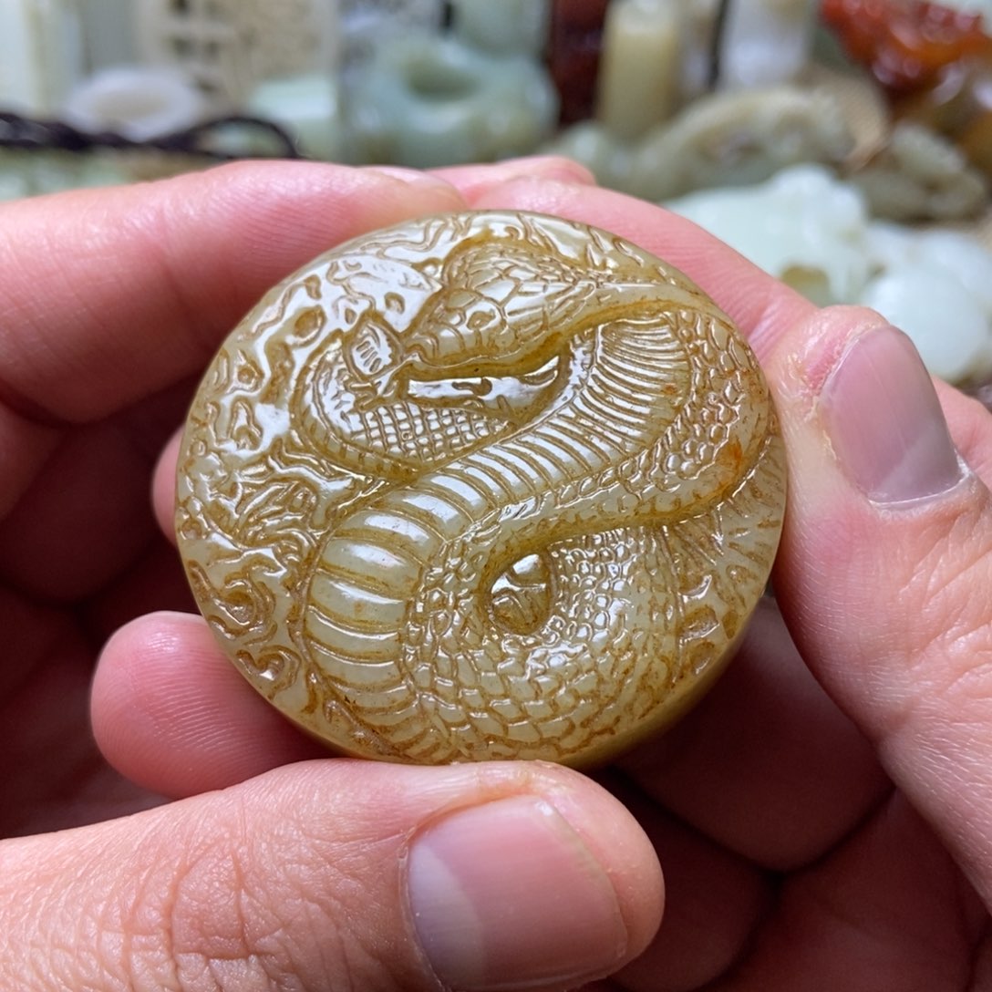 和田玉挂件未镶嵌