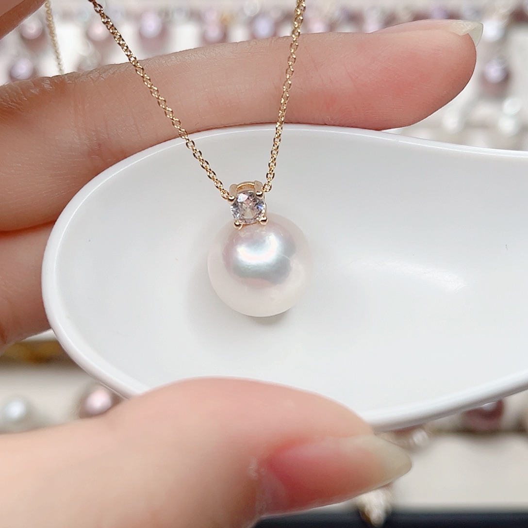 淡水珍珠合金吊坠(赠链)