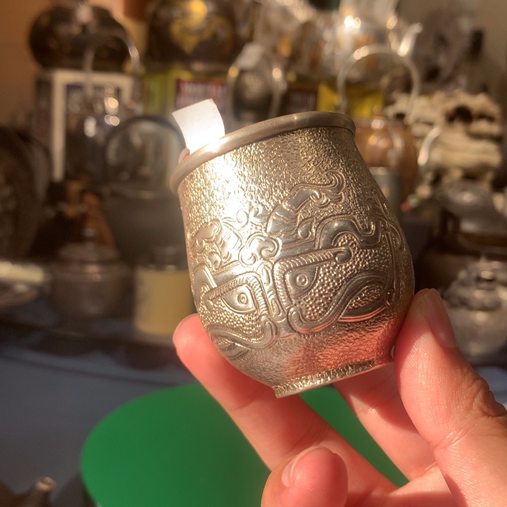 一个纯银主人杯一个一个