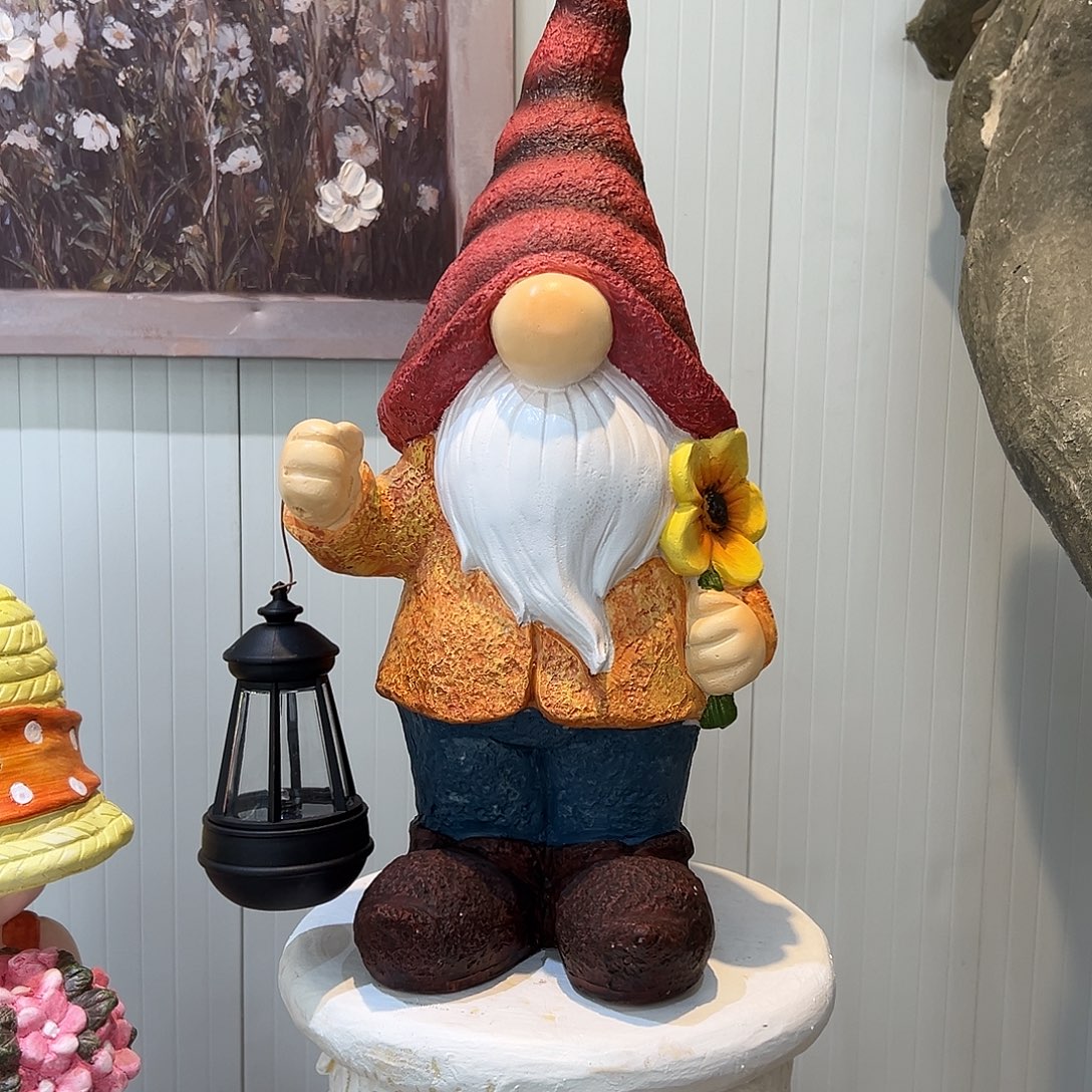 花园摆件红红火火