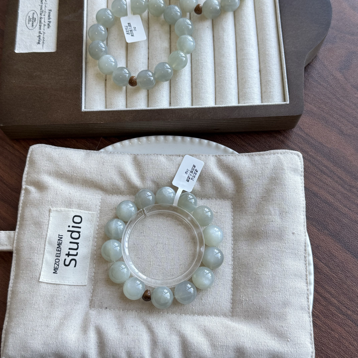 W094『太古银』银绿月光14m 清冷感拉满