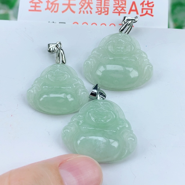 翡翠未镶嵌颈饰多样性发其1