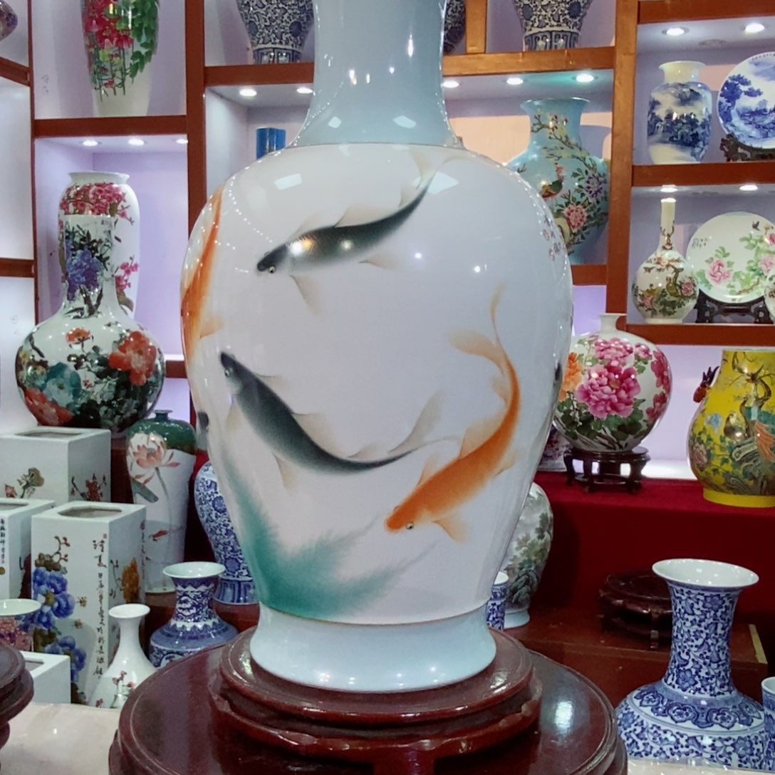 瓶富贵有余观音瓶