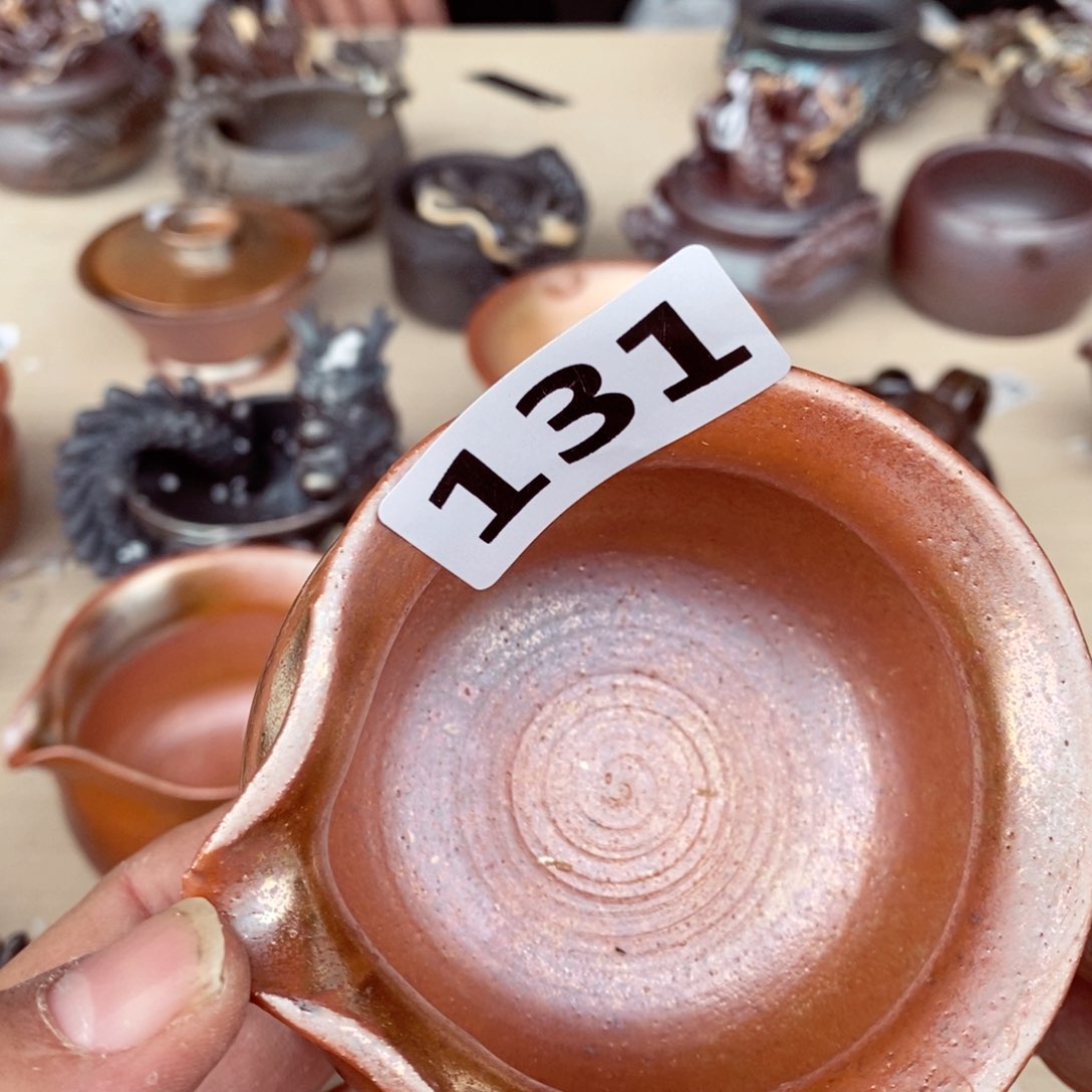 柴烧茶具陶瓷杯子