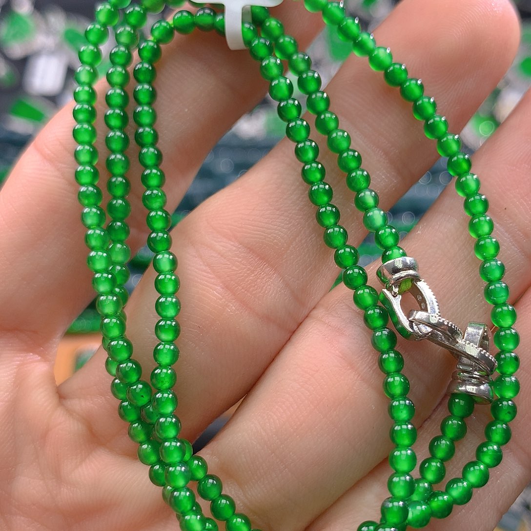 翡翠手链未镶嵌翡翠3.0