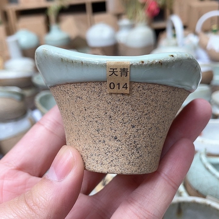 壶老段烧陶瓷茶器！