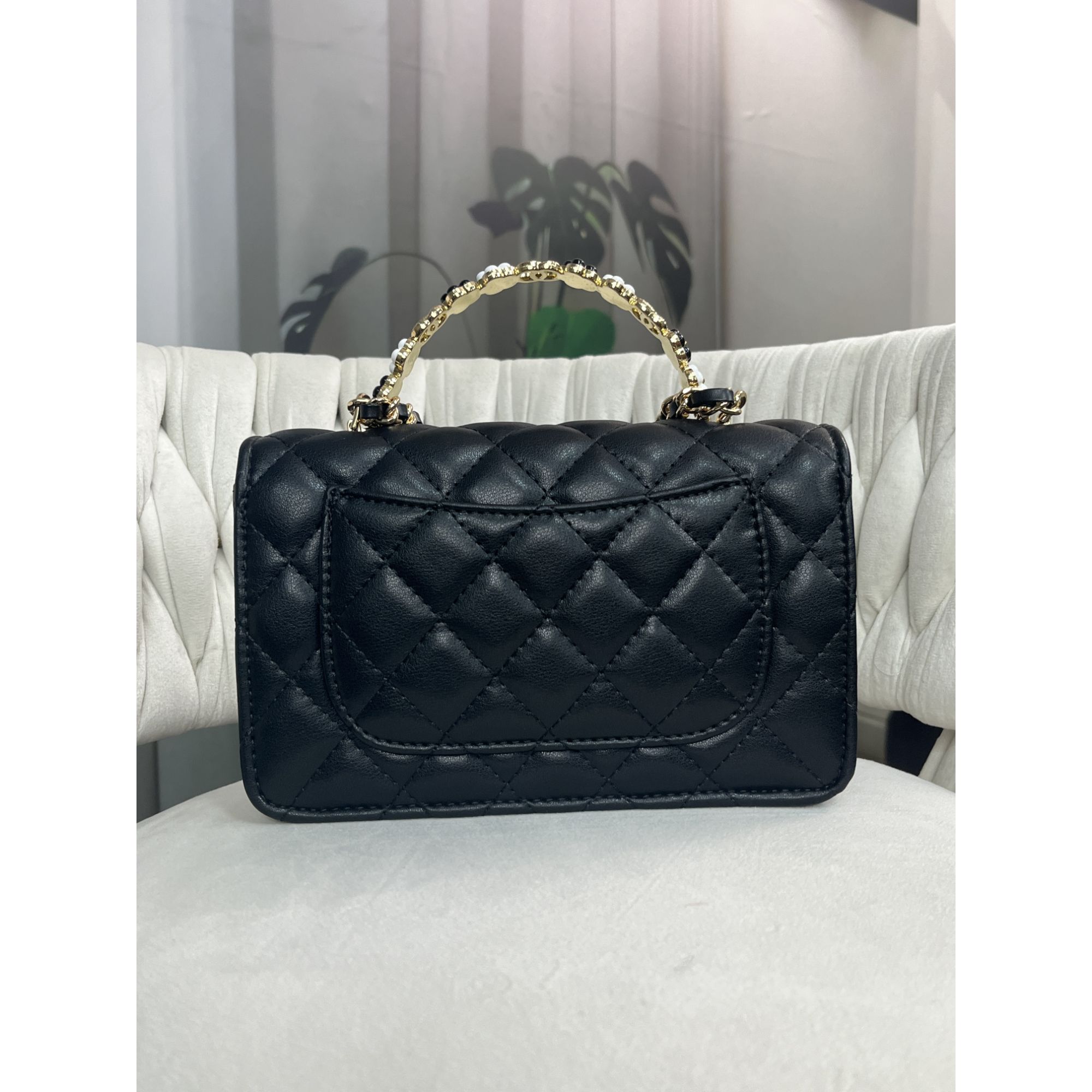 姝宴真皮女包10688黑色