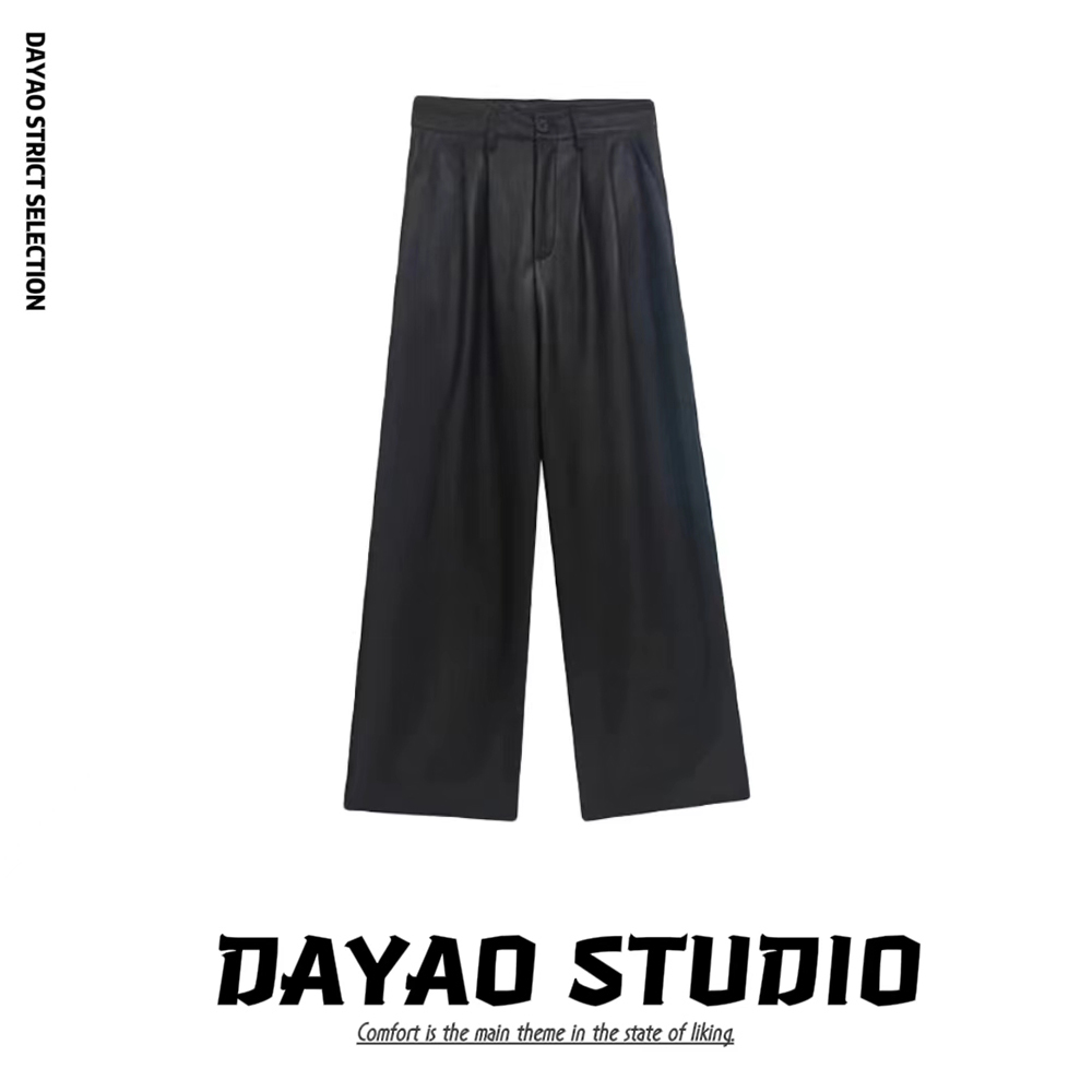 【no退no换】【酷辣御姐】飒风炸街长裤子皮裤 （内里磨毛）113