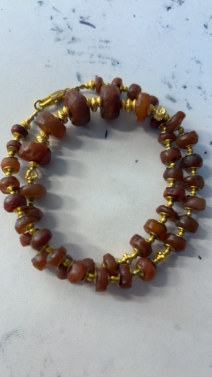 藏传古珠配饰文玩老物件