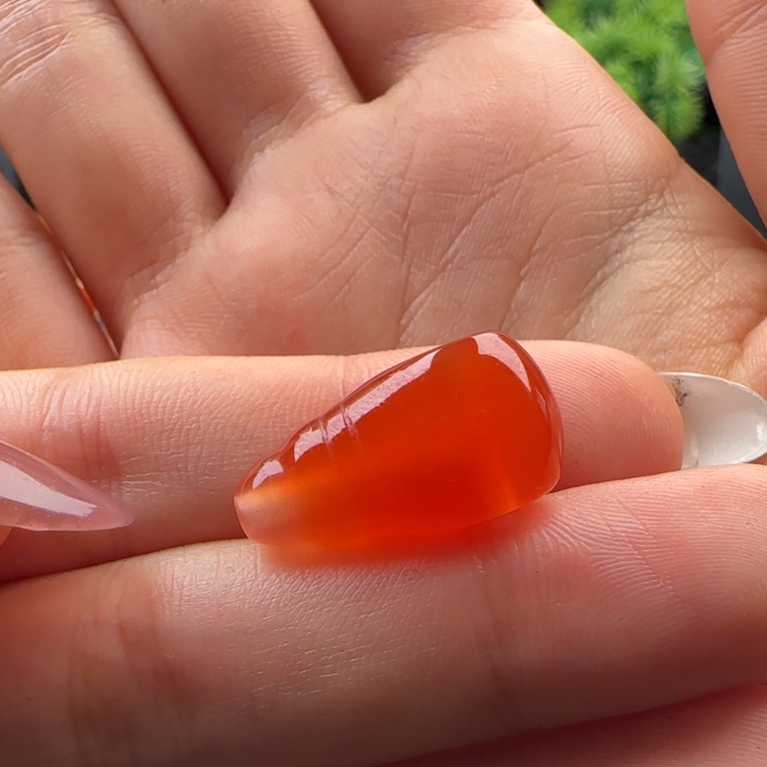 南红玛瑙未镶嵌三通11