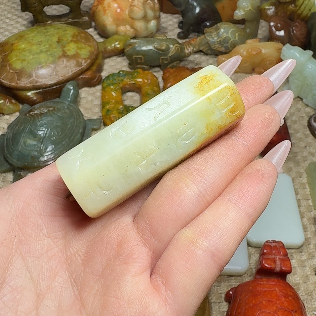 白玉菩提吊坠挂件