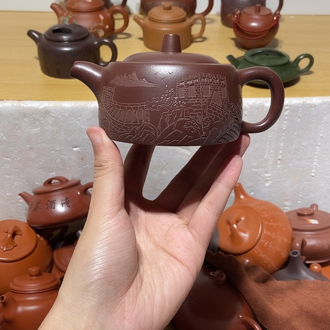 紫砂茶壶宜兴紫砂壶6