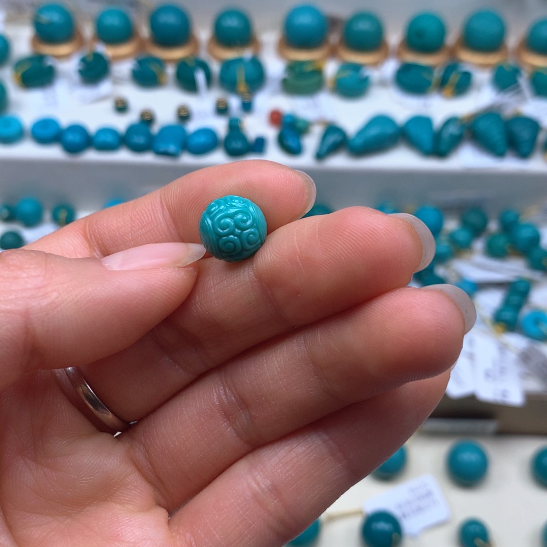 绿松石配饰未镶嵌