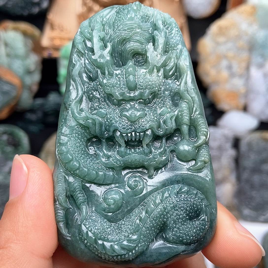 定制翡翠未镶嵌天然缅甸翡翠A货毛货抛光定制 