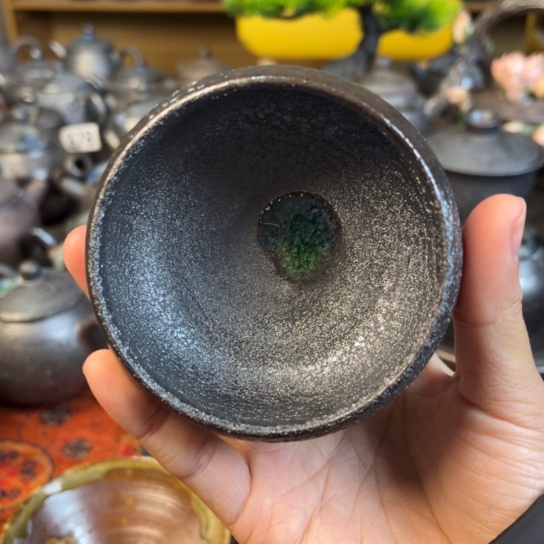 三***首柴烧茶器柴烧茶器