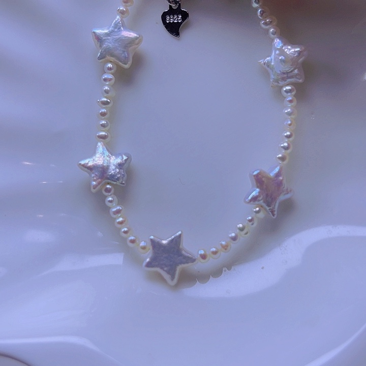 淡水珍珠手绳合金