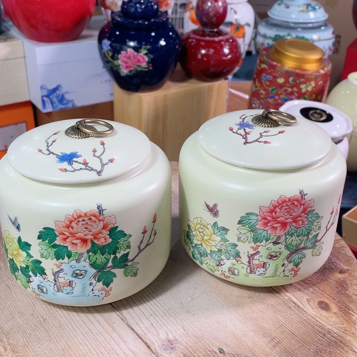 【闪购商品】罐陶瓷茶叶罐密封罐
