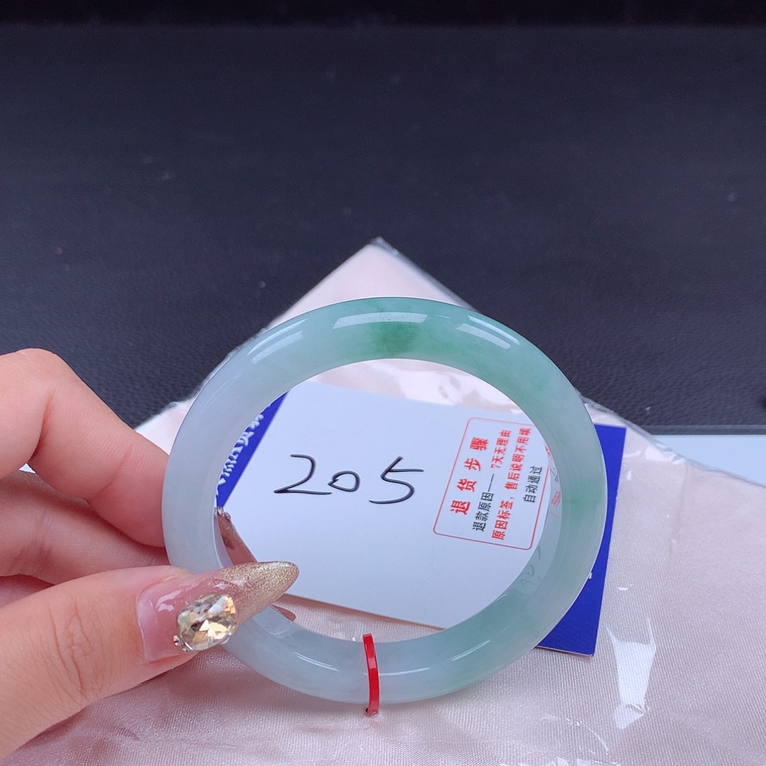 翡翠手镯未镶嵌手镯001732