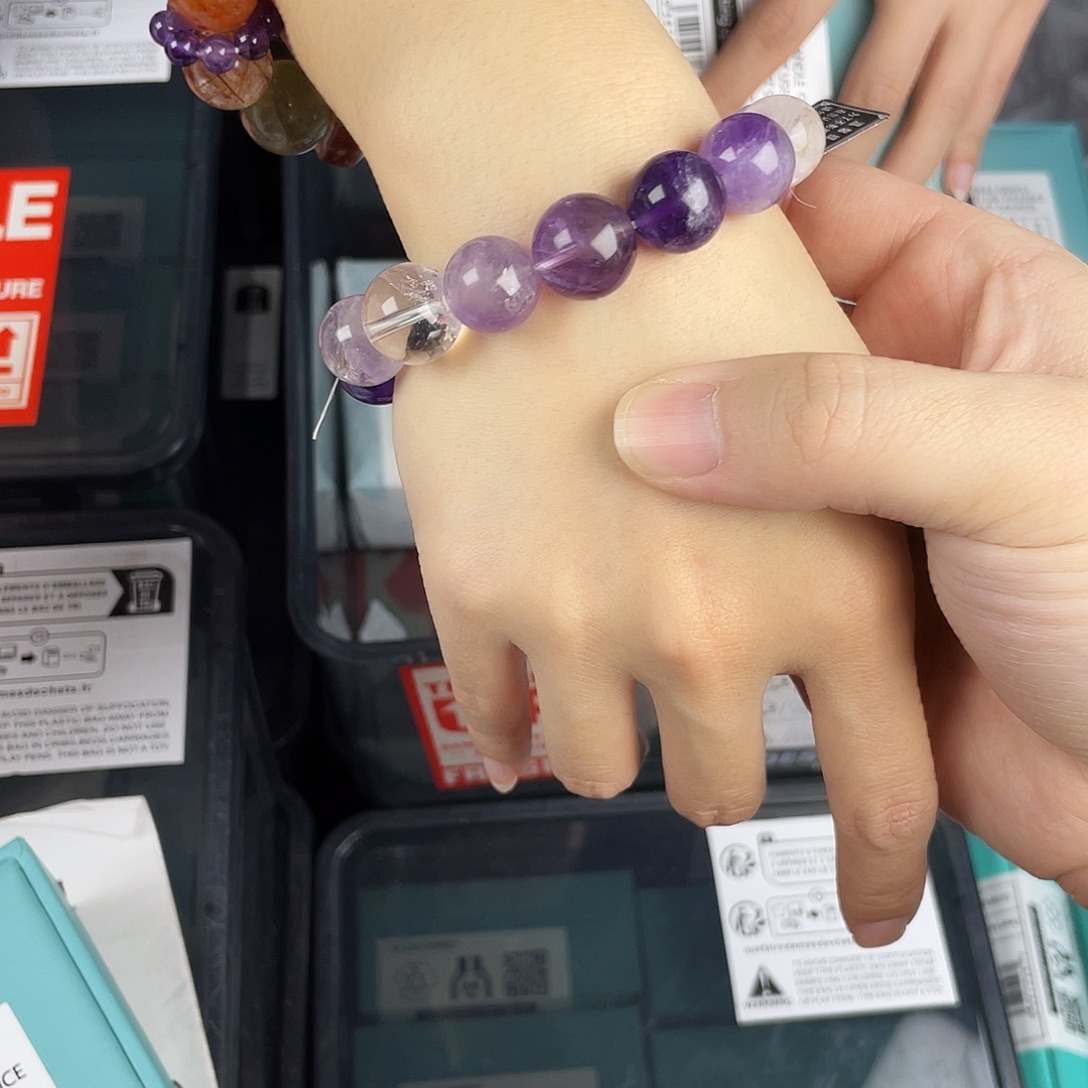 手链银S925镶嵌水晶