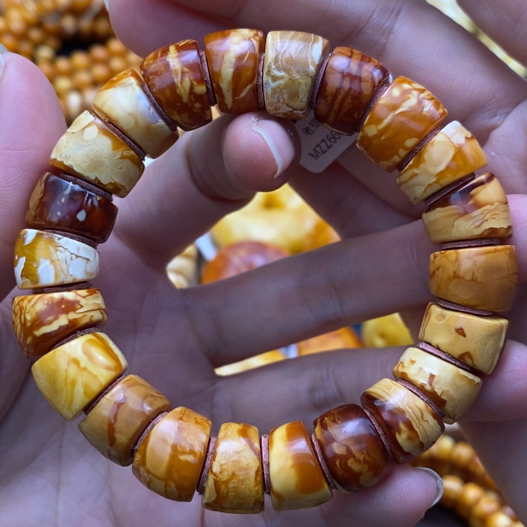 琥珀手链未镶嵌13.9加