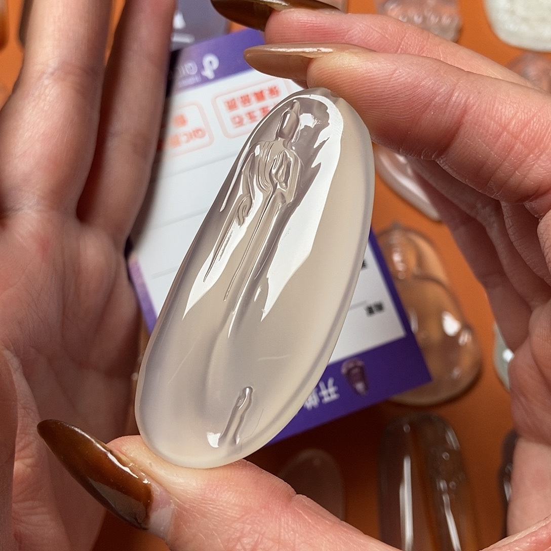 S***.玛瑙/玉髓未镶嵌颈饰