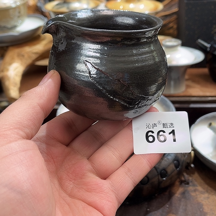 沁庐柴窑古法柴烧全手工茶具