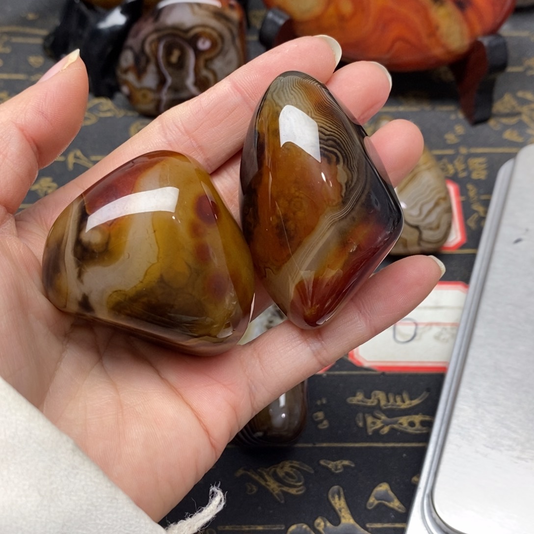 玛瑙/玉髓玛瑙未镶嵌淘*彼