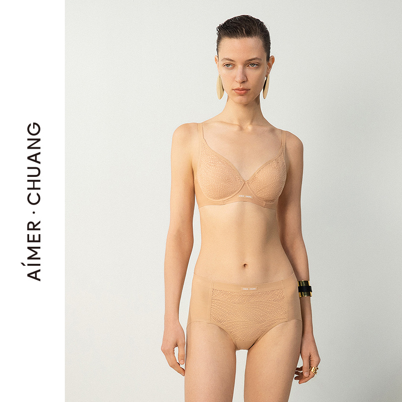 【明动6】爱慕创中腰平角裤CA231661