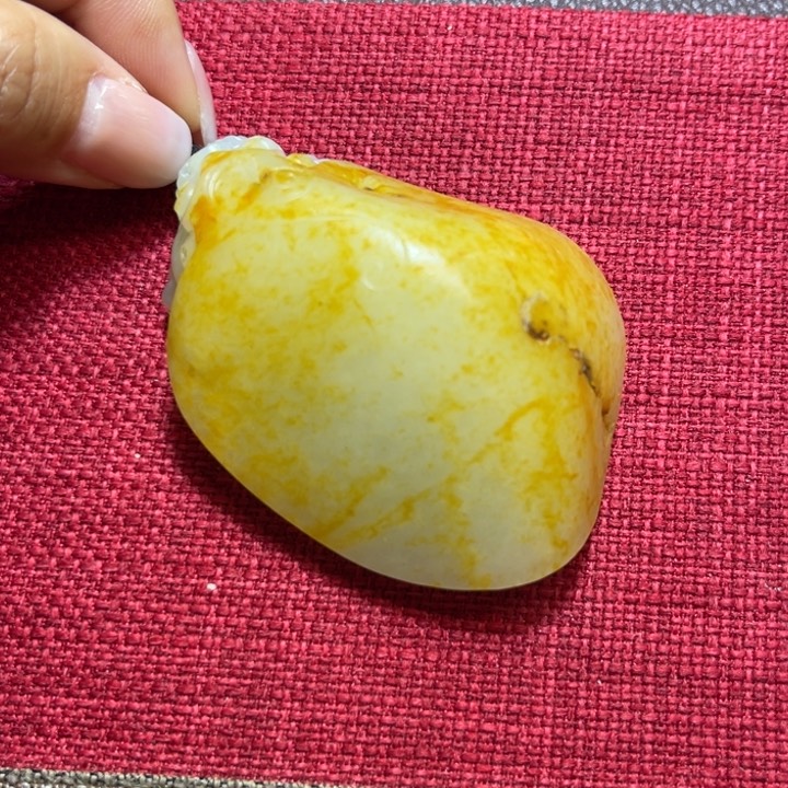 和田玉把件未镶嵌龙龟