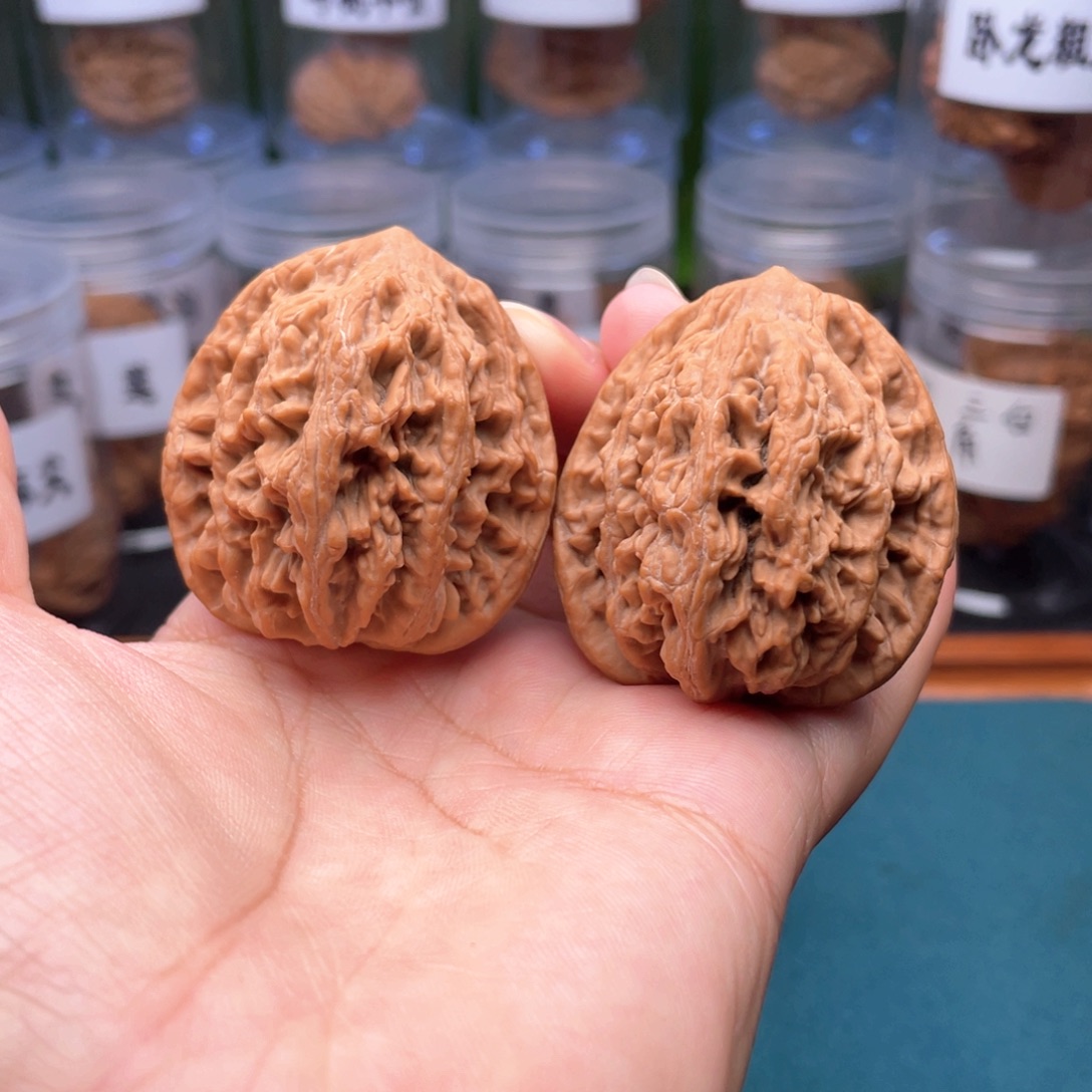 桃核吊坠42全品麦穗虎头