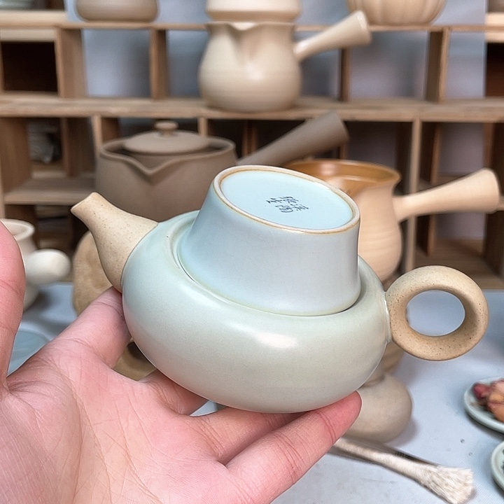 壶老段烧陶瓷茶器！