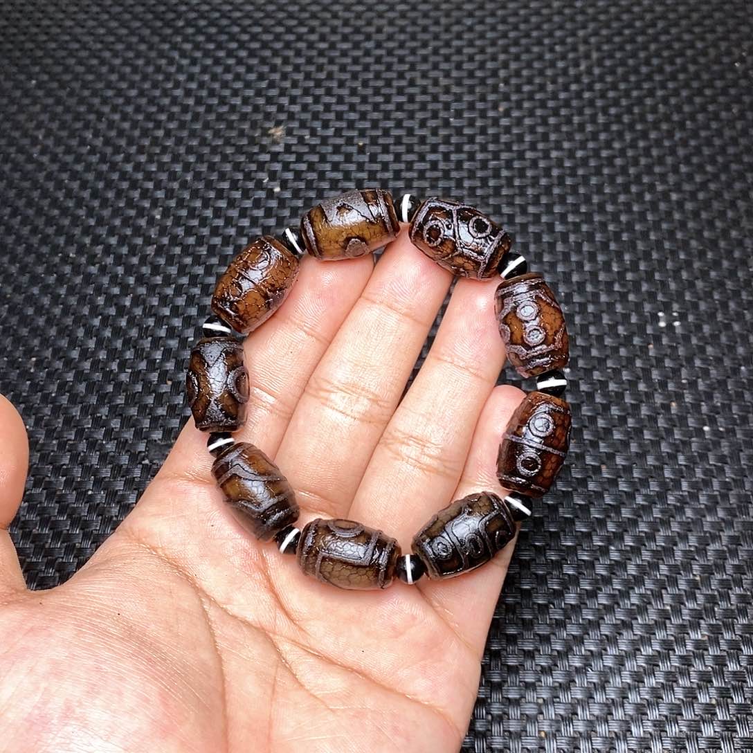 玛瑙/玉髓手链未镶嵌L****g