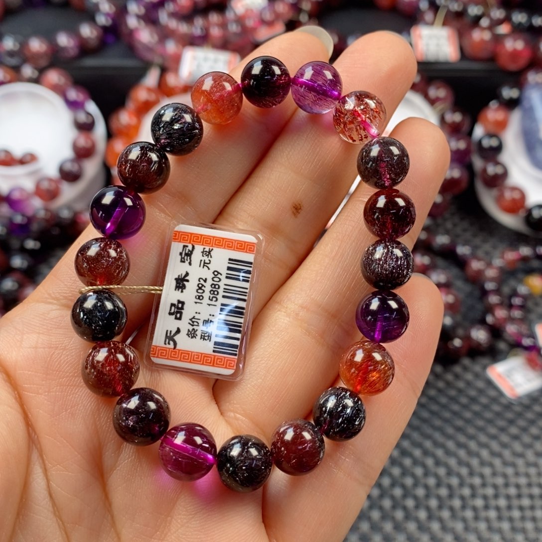 水晶手链：158809未镶嵌宁**远