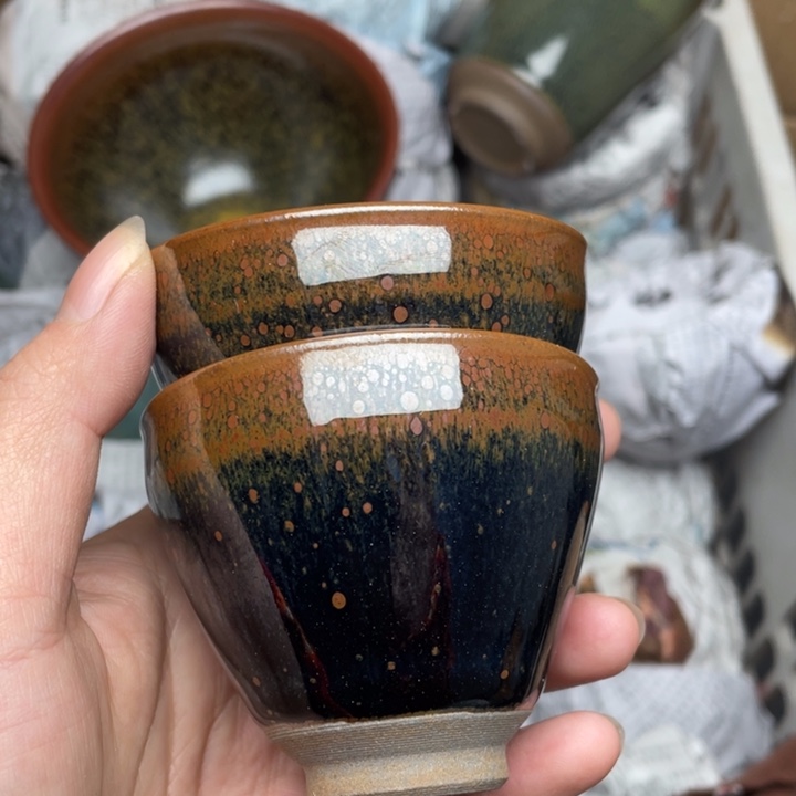 茶盏建窑建盏主人杯