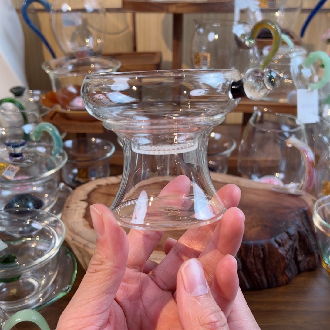 禾器斑斓奉珠茶漏激光