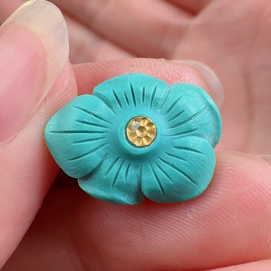 绿松石珠宝奇石未镶嵌