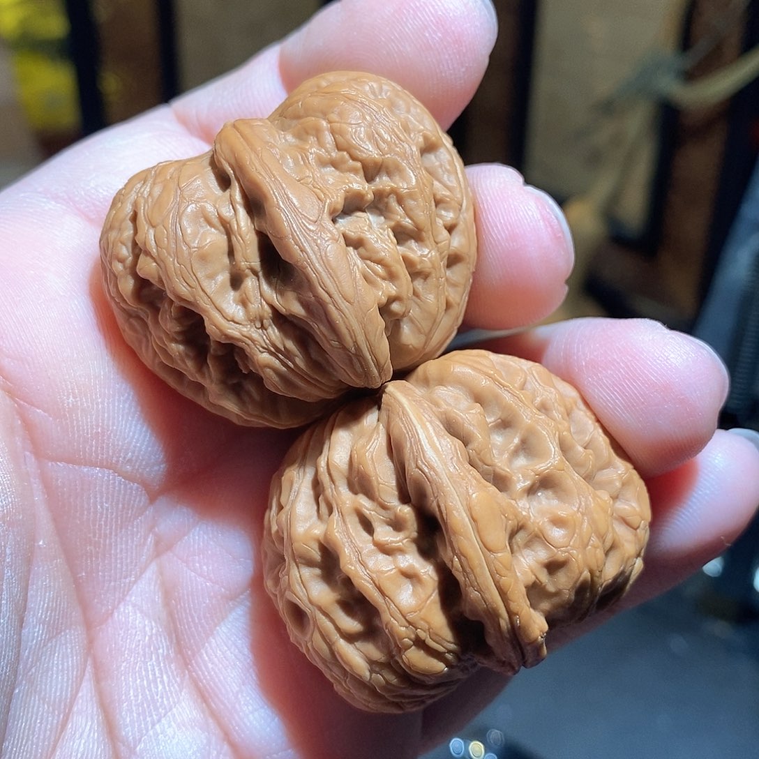 文玩核桃把件40平谷元宝全品