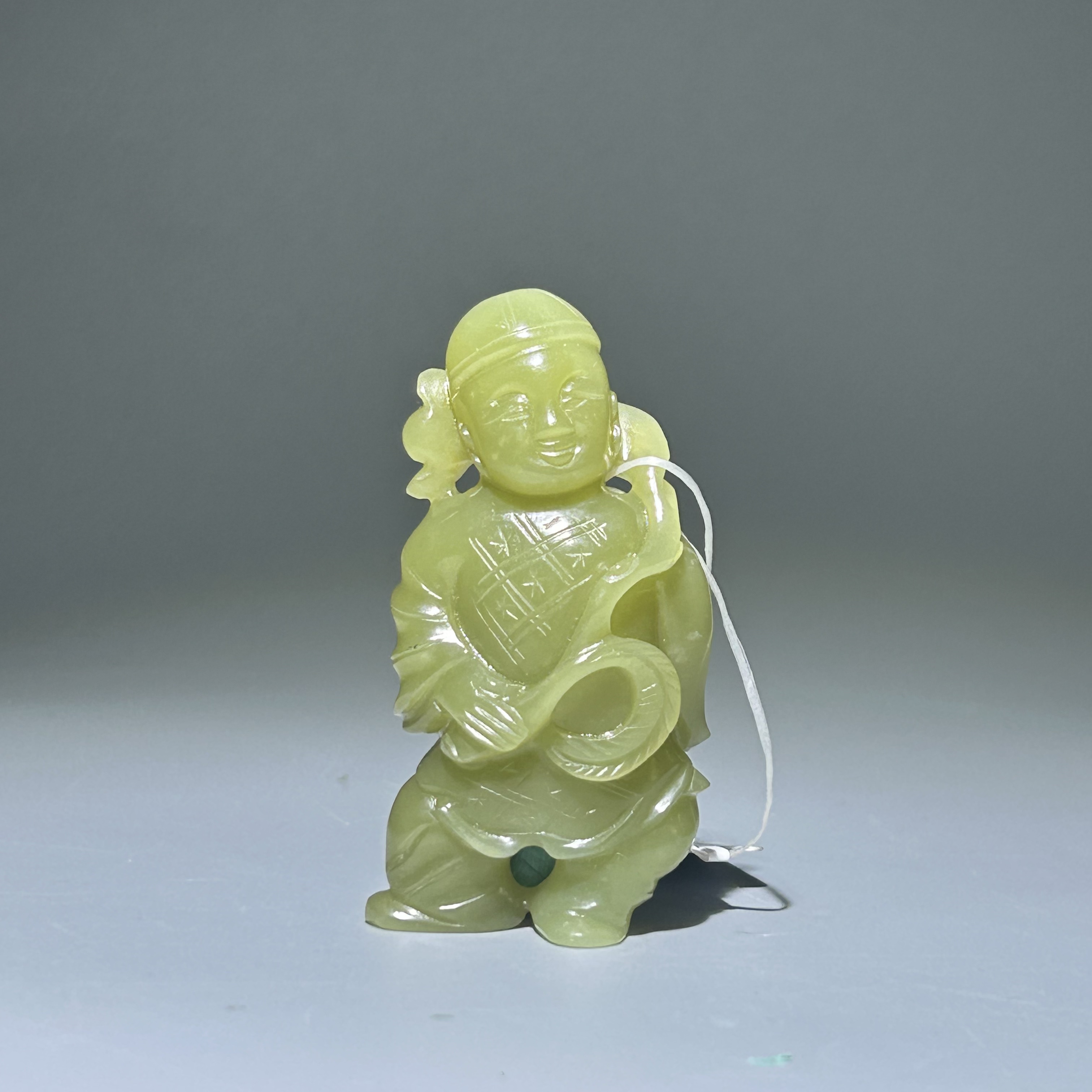 【清代】-和田玉童子献寿2506080014