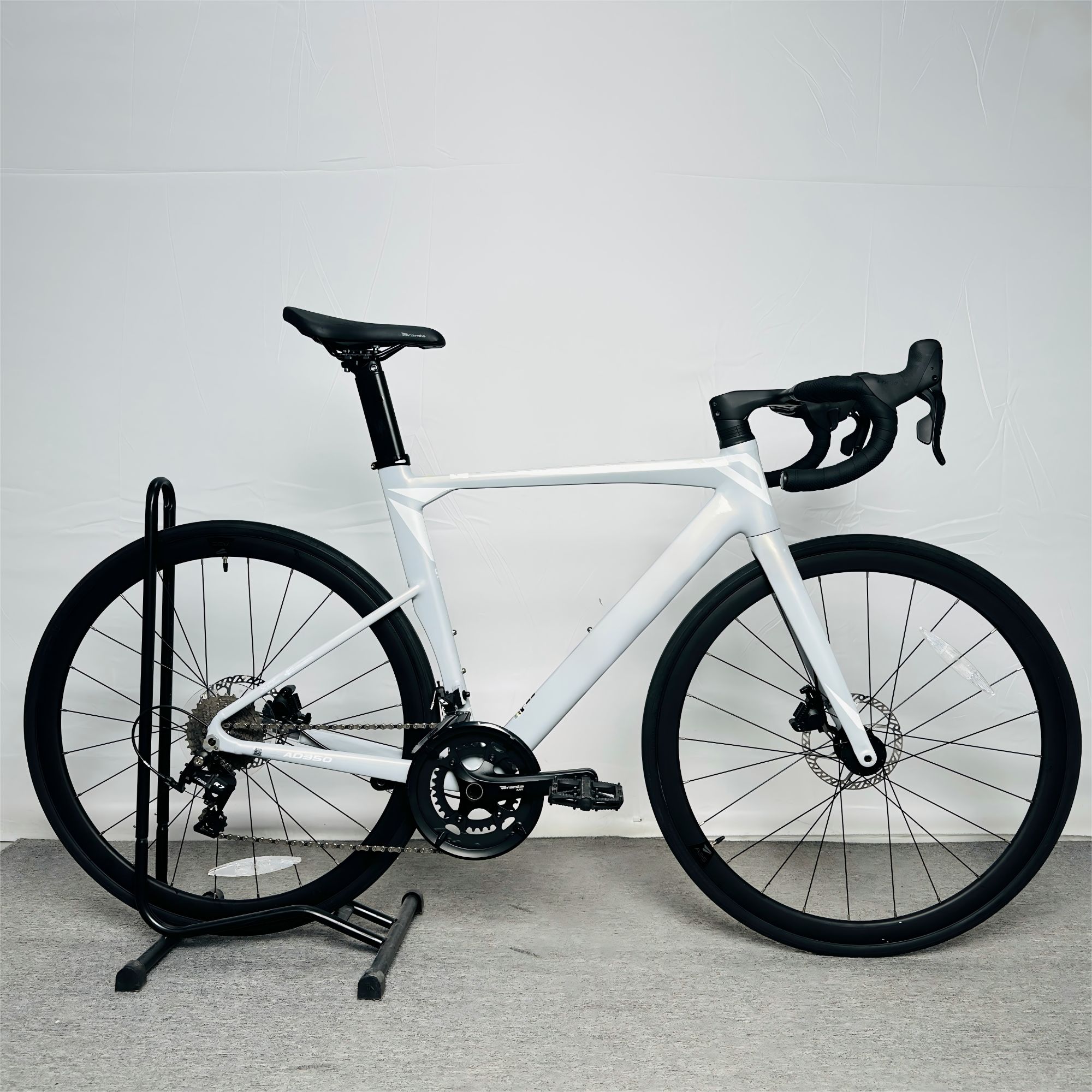 【XI德盛】AD350公路自行车 奶油黄白 54码185-195 202511250017