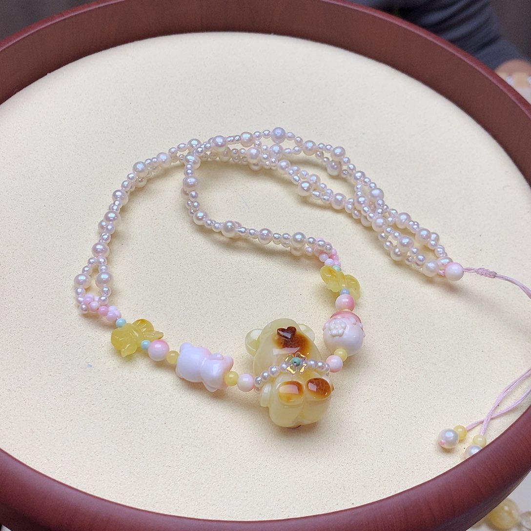 琥珀吊坠(不含链)未镶嵌