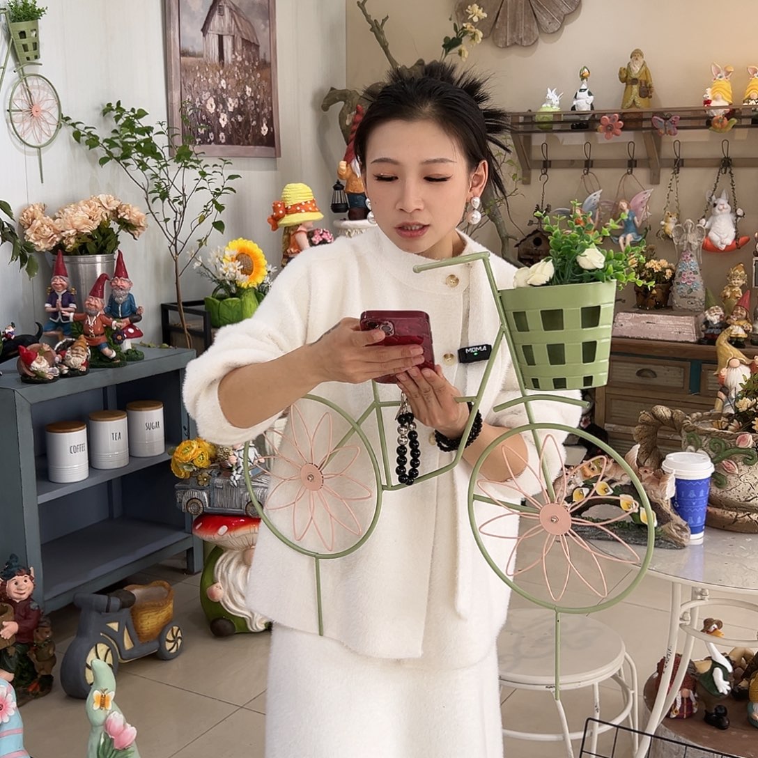 花园摆件红红火火