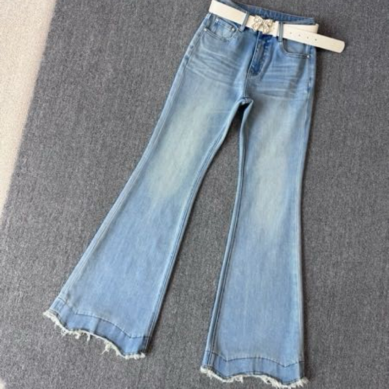 D50734 南油高货微辣牛仔裤