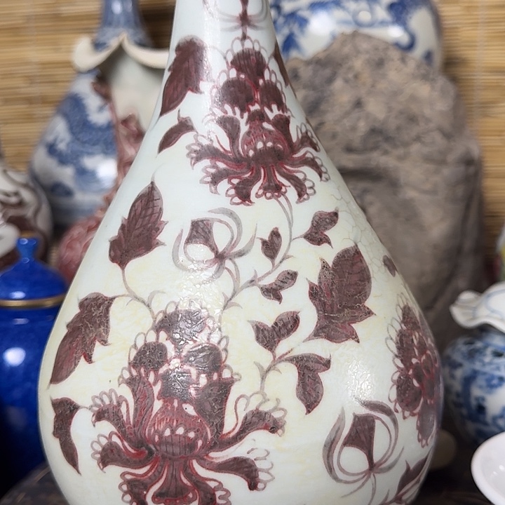 老***庵精品瓷器漂亮摆件